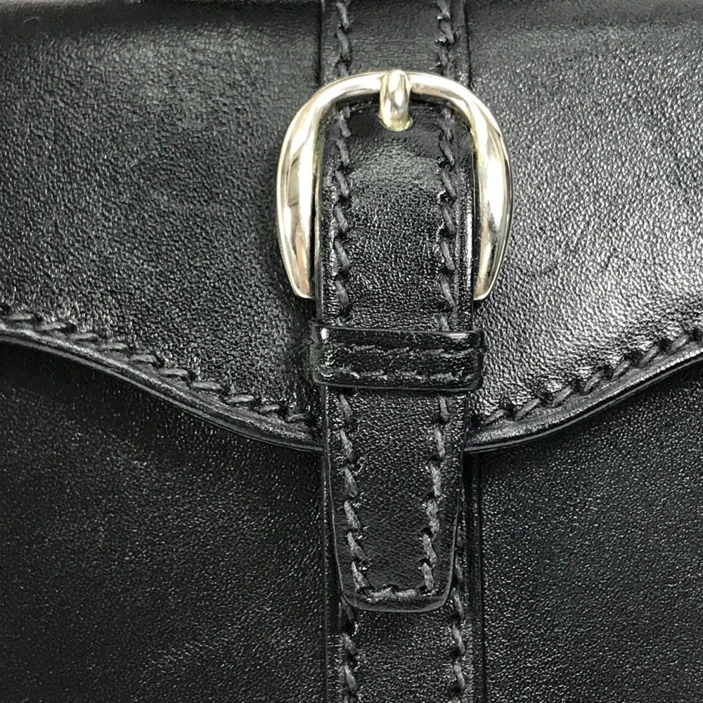 GUCCI 007.090.0234 Mini Shoulder Bag Leather Women's Black - Picture 7 of 15